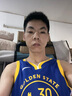 NIKE耐克NBA官方-勇士队库里球衣运动背心速干男篮球服DN2005-401 勇士/库里速干球衣（蓝色） M 实拍图