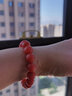 语唐保山南红玛瑙手串本命年手链云南佛珠柿子红男女款 【收藏级 一物一证】10mm 实拍图