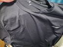 李宁紧身衣男长袖健身衣保暖篮球训练跑步套装加绒速干高弹压缩上衣 黑色套装【紧身长袖+紧身长裤】 XL 实拍图