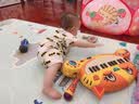 比乐（B.）toys宝宝大嘴猫琴婴儿启蒙电子琴儿童初学钢琴玩具可弹奏新年礼物 猫琴+捏捏乐+叠叠乐 实拍图
