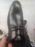 波图蕾斯男鞋英伦系带商务休闲皮鞋男士英伦德比正装鞋婚鞋 8801 黑色 42 晒单实拍图