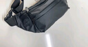 viney斜挎包男背包骑行日系单肩随身便携手机胸包休闲腰包潮牌运动帆布 黑色 实拍图