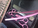 派乐特宠物美容剪刀狗毛剪刀猫咪狗狗剪毛工具套装专业理发神器猫毛剪 不锈钢4件套粉色【贈礼包】 实拍图