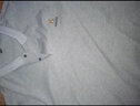 皮尔卡丹短袖T恤男棉夏季翻领polo体恤衫上衣服男士短袖男装t恤打底衫 160浅灰 2XL （140-155斤） 实拍图