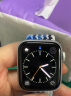 Apple Watch SE 2021款智能手表 GPS+蜂窝款 40毫米银色铝金属表壳 深邃蓝色运动型表带MKQV3CH/A 实拍图