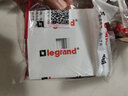 罗格朗（LEGRAND）开关插座面板 仕典系列玉兰白色86型暗装 超五类网络+电话插座 实拍图