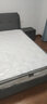帝威奴【包安装】床皮床科技布双人床简约软靠卧室实木大床 高级灰床+抽真空布袋簧席梦思【猫爪皮】 +1床头柜 1.8米*2米床 实拍图