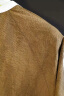 北海二巷美式重磅街头简约基础款纯色短袖T恤男夏季潮牌百搭纯棉半袖上衣 姜黄色 L (120-140斤) 晒单实拍图