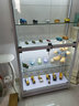 欣雪手办展示柜礼品货架防尘小型家用透明玻璃柜玩具展示架产品乐高柜 90*35*180含玻璃 实拍图
