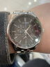 西铁城（CITIZEN）手表 男表光动能不锈钢表带三眼计时商务腕表520礼物 AT2140-55E 实拍图