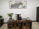 迅典国画山水画鸿运当头挂画客厅装饰画办公室字画风水画沙发背景墙画 E款【泰山日出】 【推荐】实木带框203*83CM(有机玻璃） 实拍图