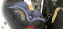 感恩西亚儿童安全座椅汽车用0-12岁360度旋转 车载婴儿宝宝安全座椅 西亚360度旋转/0-12岁/银月灰 实拍图