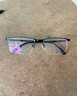 WAN XIN 新款 1.67超薄高清防蓝光镜片男可配度数送商务眼镜框女Z 18032枪色 双梁飞行员款 配万新1.60MR-8超薄防蓝光镜片 实拍图