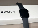 Apple/苹果 Watch Series 9 智能手表GPS款45毫米午夜色铝金属表壳 午夜色运动型表带M/L MR9A3CH/A 实拍图