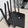 裕合联千兆路由器家用无线5G双频电竞穿墙王全屋wifi信号放大器增强器漏油器全屋覆盖 黑色七天线双频合一【加速稳定/穿墙怪兽】 实拍图