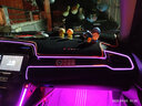 茅十八汽车氛围灯车内改装车用led灯条免接线车载冷光线装饰用品大全 紫色3米长USB接口 实拍图