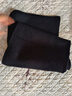匹克围巾秋冬季纯色保暖披肩长款围脖生日礼物送女友情侣围巾 黑色 实拍图