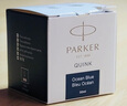 派克（PARKER） 墨水 派克钢笔水 不堵塞笔尖 非碳素墨水 迷你小墨水 【蓝黑色-30ML】 实拍图