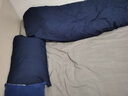 南极人（Nanjiren）纯色水洗棉床上四件套磨毛加厚床单被套200x230cm宿舍春秋三件套 双拼-浅兰灰+浅灰 床单款 1.5m床单四件套-被套150x200cm 实拍图