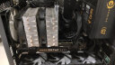 大水牛（BUBALUS）寒武纪 玄铁版 黑色 台式主机电脑机箱(前置悬挂电源位/支持M-ATX/240水冷位/全面透风) 实拍图