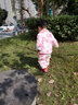 欧孕（OUYUN）婴儿肚兜夏季薄款竹棉纱布宝宝半背背心 航海笔记66 实拍图