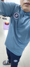 爵城系（Juechengxi） 足球服长袖训练服套装男秋冬儿童成人运动服足球外套AC米兰长袖 351#AC米兰黑色 请按推荐尺码(或尺码表) 下单 实拍图