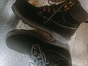 森馬（senma）高帮马丁靴系带时尚百搭舒适工装靴男靴 619313602 幻影黑 45码 实拍图
