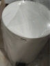 欧润哲 垃圾桶 8L缓降静逸 带盖翻盖客厅卫生间圆形米白色垃圾篓 实拍图