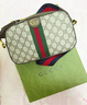 GUCCI古驰Ophidia系列小号斜挎包 米色和乌木色 均码 实拍图