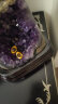 冰珂天然晶石紫晶洞原石紫水晶洞簇钱袋子摆件消磁聚宝盆装母亲节礼物 晒单实拍图