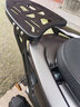 群伟（QUNWEI）适用HJ150T-28豪爵UHR150摩托车护杠保险杠后尾货架尾箱改装配件 黑色碳钢板式尾架 实拍图
