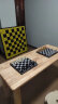 友邦（UB）国际象棋 磁性折叠金银象棋套装 入门教学培训 4854-A(大号) 实拍图