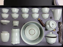 苏氏陶瓷（SUSHI CERAMICS）汝窑功夫茶具侧把泡茶壶三才盖碗茶杯茶洗六君子大套组礼盒装 实拍图