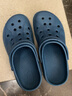 恒源祥 夏季洞洞鞋凉鞋男女外穿拖鞋户外休闲旅行两穿海边凉拖鞋沙滩鞋H22EYLY-215 蓝色 42 实拍图