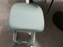 彩虹宝贝 儿童学习椅中小学生家用写字椅可调节手摇升降靠背座椅追背椅 追背椅+升降脚踏-蓝【手摇款】 学习椅6-18岁儿童书桌椅 实拍图