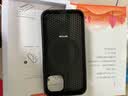 热火适用苹果13手机壳 iPhone 13 磁吸壳 MagSafe冰环支架保护套磨砂夏天蜂窝散热透气-黑色 实拍图