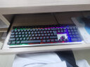 优派（ViewSonic） KU320有线发光键盘 104键 发光键盘 游戏背光 锖黑色 实拍图