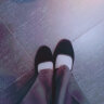 仟鸿福 老北京布鞋女鞋单鞋坡跟平底酒店宾馆工作鞋黑色舞蹈鞋布鞋子舒适软底妈妈鞋 黑色 39 实拍图