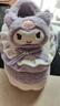 利达妮（TZLDN）HelloKitty凯蒂猫棉拖鞋女秋冬季包跟外穿2024新款保暖可爱棉鞋女 库洛米【甜妹围裙款】 36-37 【适合35-36】 实拍图