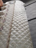 庭漫伊全包夹棉布艺绣花床头罩现代欧式防尘罩1.5m1.8m床头套2021年新款通用床靠背罩软包保护罩 绗绣米色 180cm 实拍图