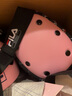 FILA斐乐轮滑护具套装护膝滑板头盔儿童滑冰自行车平衡车女防摔男成人 FILA甜美粉+粉色护具套装 M码(建议90-120斤) 实拍图