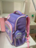 瑞牌（RUiPAi）书包小学生一二三到六年级减负轻便大容量时尚休闲背包 木槿紫（含赠品） 晒单实拍图