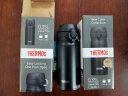 膳魔师（THERMOS）保温杯男女士车载杯弹盖不锈钢保温水杯JNL-355 DPBK 350ml黑色 实拍图