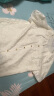 伊芙丽（eifini）伊芙丽精致皱感设计暗花法式甜美泡泡袖衬衫小上衣女2024夏装新款 米白 155/80A/S 晒单实拍图