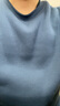 真维斯（JEANSWEST） 超暖加绒加厚卫衣男女秋冬季新款圆领羊羔绒宽松蛇年本命年衣服 雾霾蓝 纯色 M【推荐110-120斤】 实拍图