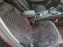 梦选石墨烯汽车加热坐垫秋冬季座椅垫电加热背靠一体车载车用毛绒加绒 全车五座【双层石墨烯3S速热】【随车启停】 12v24v通用主驾后排后车座垫子 实拍图