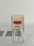 苏泊尔（SUPOR）玻璃轻量红点调味罐家用厨房高端味精食用盐孜然粉胡椒粉调料瓶 轻量红点调味罐 180ml 实拍图