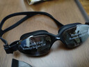 浩沙（hosa）泳镜专业高清防水防雾大框镀膜游泳眼镜男女士近视游泳镜黑色600° 实拍图