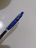 斑马牌（ZEBRA）JJ15 按动中性笔 签字笔 0.5mm子弹头啫喱笔水笔 学生彩色手账笔 浅蓝色 实拍图