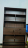 蔓斯菲尔（MSFE） 书架落地书柜客厅置物架办公室隔断柜靠墙家用收纳柜子储物柜 【加固款】深胡桃色82*181cm 实拍图